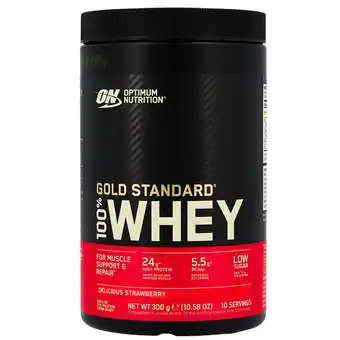 Holland & Barrett Optimum Nutrition Gold Standard 100% Whey Delicious Strawberry - 300g aanbieding