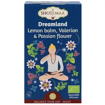 Holland & Barrett Shoti Maa Dreamland - 16 theezakjes aanbieding