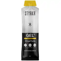 Holland & Barrett STYRKR GEL50 Energy Gel Citrus Fruits – 72g aanbieding