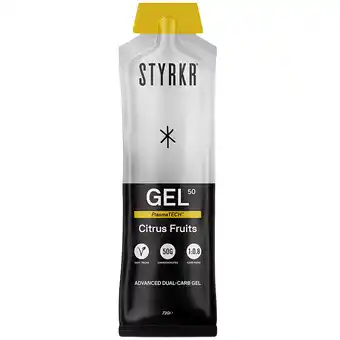 Holland & Barrett STYRKR GEL50 Energy Gel Citrus Fruits – 72g aanbieding