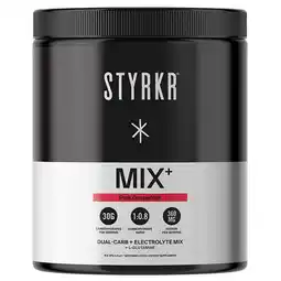 Holland & Barrett STYRKR MIX+ Elektrolyten en Koolhydraten Pink Grapefruit - 555g aanbieding