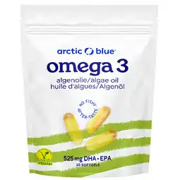 Holland & Barrett Arctic Blue Omega 3 Algenolie 525 mg DHA + EPA - 30 softgels aanbieding
