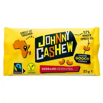 Holland & Barrett Johnny Cashew Gebrand Gezouten - 25g aanbieding