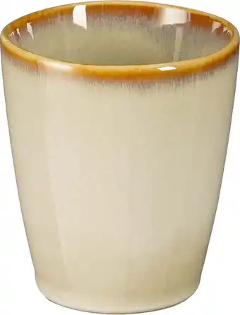 Intratuin Mica Decorations senseo beker Racco beige 200 ml aanbieding