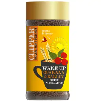 Holland & Barrett Clipper Wake Up Guarana & Barley Coffee Alternative - 125g aanbieding