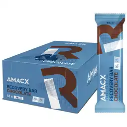 Holland & Barrett Amacx Recovery Bar Chocolate - 12x55g aanbieding