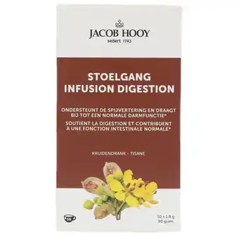 Holland & Barrett Jacob Hooy Stoelgang Kruidendrank - 50 theezakjes aanbieding