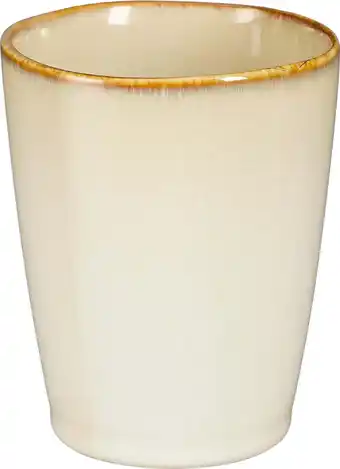 Intratuin Mica Decorations beker Racco beige 300 ml aanbieding