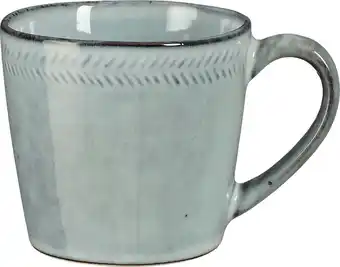 Intratuin Mica Decorations senseo mok Racco grijs 200 ml aanbieding