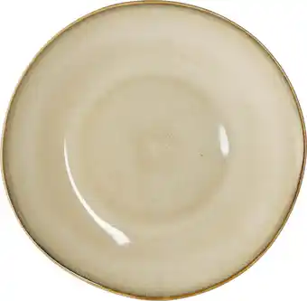Intratuin Mica Decorations bord Racco beige D 18 H 2 cm aanbieding