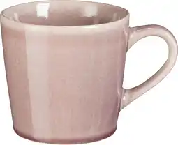 Intratuin Mica Decorations mok Racco roze D 10 H 9,5 cm aanbieding