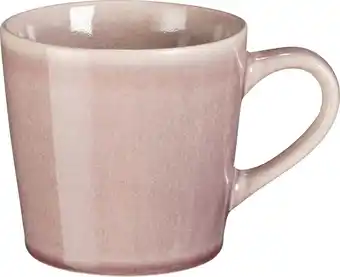 Intratuin Mica Decorations mok Racco roze D 10 H 9,5 cm aanbieding