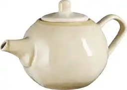 Intratuin Mica Decorations theepot Racco beige 22 x 14,5 x 13 cm aanbieding