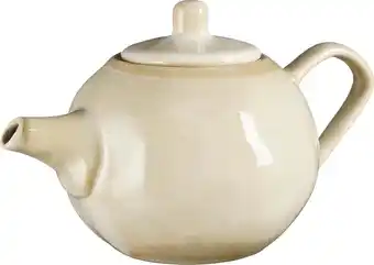 Intratuin Mica Decorations theepot Racco beige 22 x 14,5 x 13 cm aanbieding