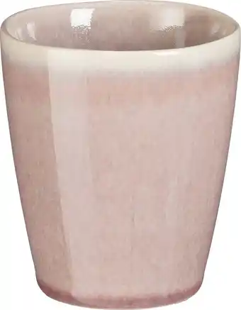 Intratuin Mica Decorations beker Racco roze D 7,5 H 8,5 cm aanbieding