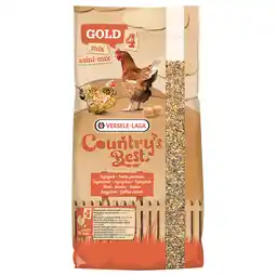 Zooplus 20kg Country's Best GOLD 4 MINI Mix Kippenvoer aanbieding