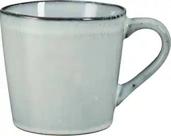 Intratuin Mica Decorations mok Racco grijs 490 ml aanbieding