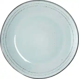 Intratuin Mica Decorations dinerbord Racco grijs D 26,5 H 2,5 cm aanbieding