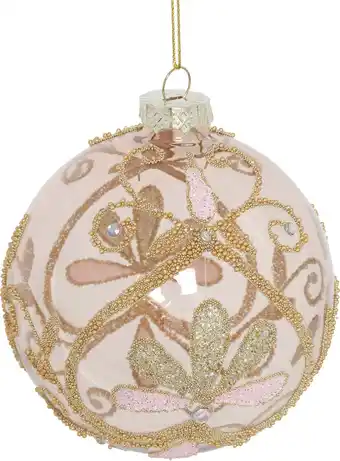 Intratuin Countryfield kerstbal Raki transparant D 8 H 8 cm aanbieding