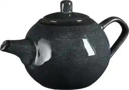Intratuin Mica Decorations theepot Racco antraciet 22 x 14,5 x 13 cm aanbieding