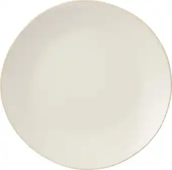 Intratuin Mica Decorations dinerbord Racco wit D 26,5 H 2,5 cm aanbieding