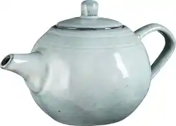 Intratuin Mica Decorations theepot Racco grijs 1,2 L aanbieding