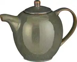 Intratuin Mica Decorations theepot Racco groen 23,5 x 17,5 x 16 cm aanbieding