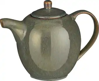 Intratuin Mica Decorations theepot Racco groen 23,5 x 17,5 x 16 cm aanbieding