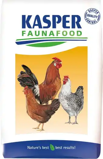 Intratuin Kasper Faunafood kippenvoer legkorrel zaden 20 kg aanbieding