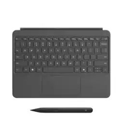 MediaMarkt Microsoft Type Cover Surface Pro - 13 Inch + Slim Pen Keyboardcover Platinum aanbieding