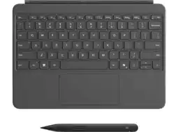MediaMarkt Microsoft Type Cover Surface Pro - 13 Inch + Slim Pen Keyboardcover Platinum aanbieding