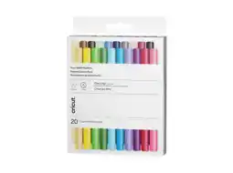 MediaMarkt Cricut Cricutjoy Dual-tip Markers - Ultimate (20stuks) Materialen aanbieding