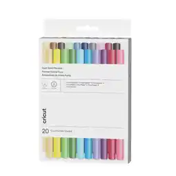 MediaMarkt Cricut Cricut Dual-tip Markers – Ultimate (20 Stuks) Materialen aanbieding