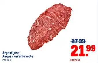 Makro Argentijnse Angus runderbavette aanbieding