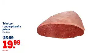 Schotse runderpicanha prime