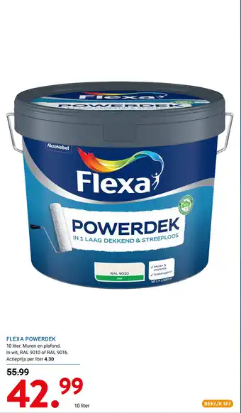 Kluswijs Flexa powerdek aanbieding