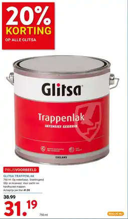 Kluswijs Glitsa trappenlak aanbieding