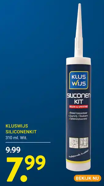 Kluswijs Kluswijs siliconenkit aanbieding