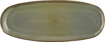 Intratuin Mica Decorations bord Racco groen 36 x 14,5 x 2,5 cm aanbieding