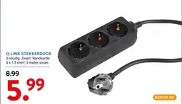 Kluswijs Q-link stekkerdoos aanbieding