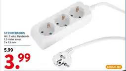 Kluswijs Stekkerdoos aanbieding