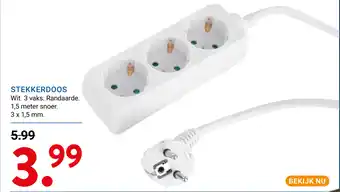 Kluswijs Stekkerdoos aanbieding