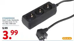 Kluswijs Stekkerdoos aanbieding