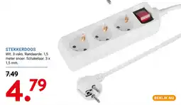 Kluswijs Stekkerdoos aanbieding