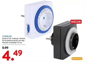 Kluswijs Tijdklok aanbieding