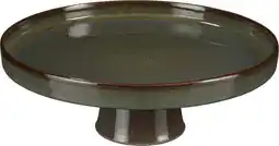 Intratuin Mica Decorations taartplateau Racco groen D 28 H 11 cm aanbieding
