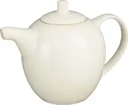 Intratuin Mica Decorations theepot Racco wit 23,5 x 17,5 x 16 cm aanbieding