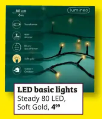 Tuinland LED basic lights aanbieding