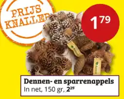 Tuinland Dennen en sparrenappels aanbieding