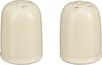 Intratuin Mica Decorations peper en zoutstel Racco beige D 4,5 H 7 cm aanbieding